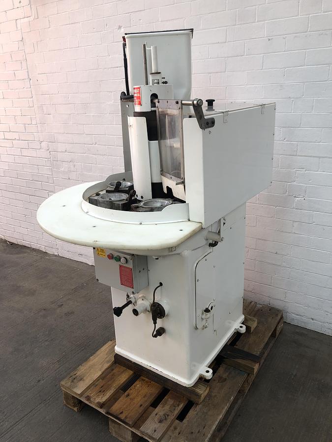 Used Camwheat 6 station Auto Pasty and turnover Machine, large selection of tooling in stock at additional cost
