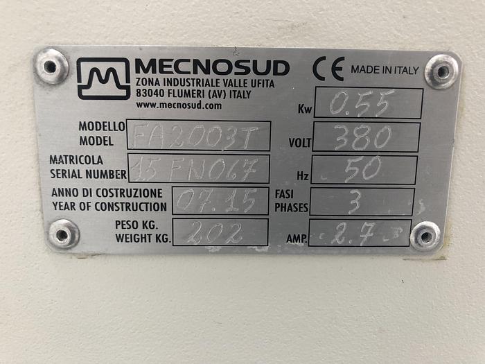 Used 2015 Mecnosud FA2003T