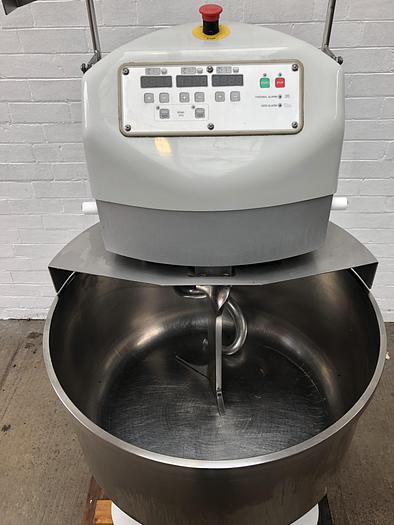 Used Mondial Forni Matrix 120/A, 120kg (dough capacity) Spiral Mixer, 2 speed, touch panel