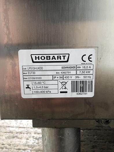 Used 2020 Hobart EUT30 Dishwasher