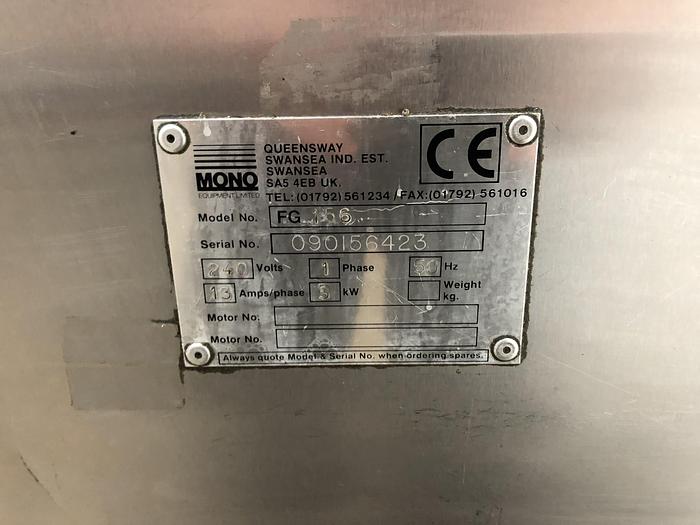 Used Mono BX 2 Trays Single Phase Bake Off Oven