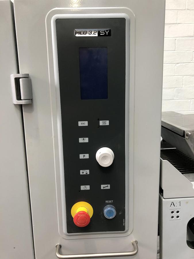 Used Artezen POCO 3.2SY TM, 2 pocket Roll Plant, with pinner and finger roll attachment, 20-120g