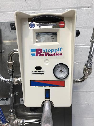 Used Mono Stoppil Water Meter on Back Board