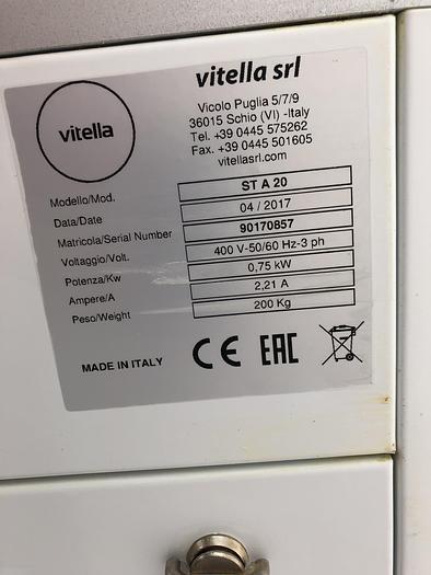 Used Vitella SRL 20Pc Hydraulic Dough Divider