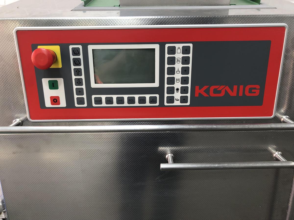 Refurbished Konig Mini Rex 4000, 2 Pocket Roll Plant with forming station, fully remanufactured, like new