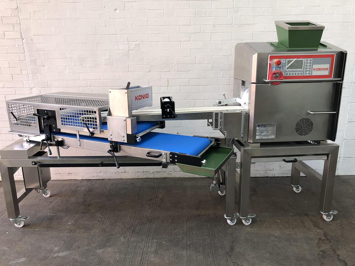 Refurbished Konig Mini Rex Futura, 2 Pocket Roll Plant with forming station, fully remanufactured, like new