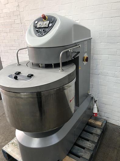 Used Mondial Forni Matrix VIS120, 120KG (dough capacity) Spiral Mixer, 2 speed, 2 timers