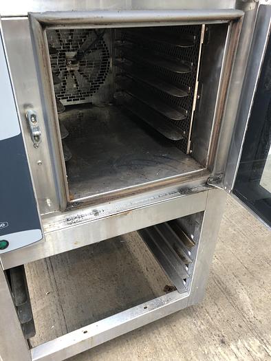 Used Mono BX 4 tray (400mm x 600mm trays) Bake Off Convection Oven on stand