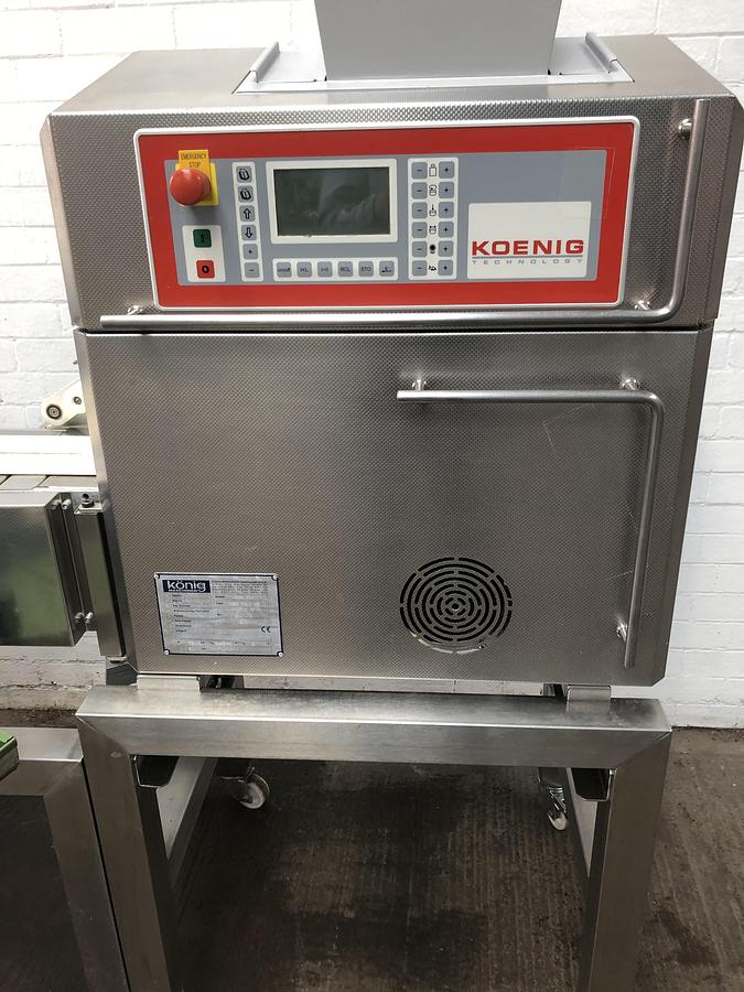 Used Konig Mini Rex 4000, 2 pocket roll plant with forming station, fully refurbished with new belts
