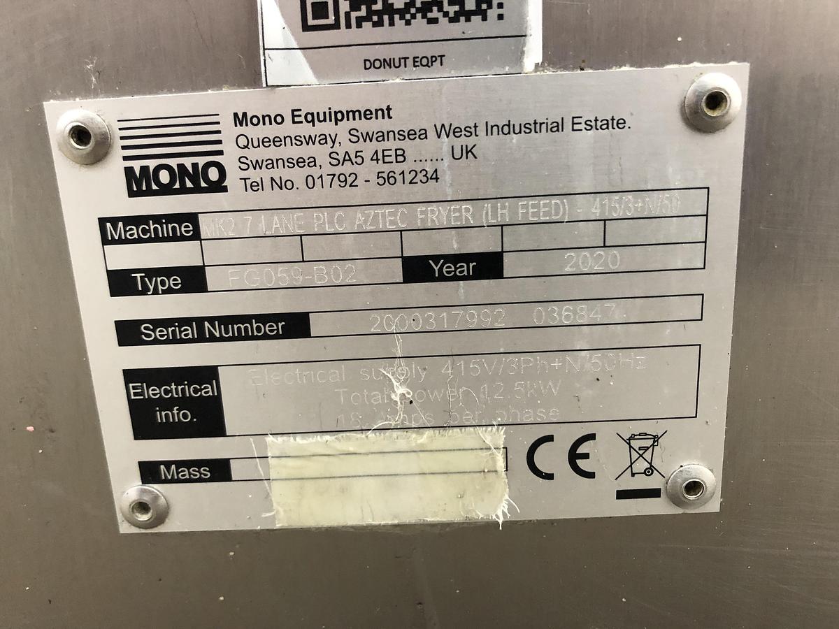 Used Mono Aztec Doughnut fryer