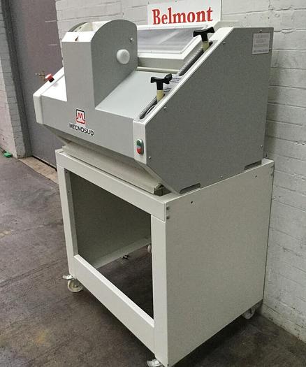 Used Mecnosud 30" French Stick Moulder on stand