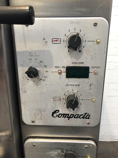 Used Tom Chandley 3 Deck 6 Trays Mk 4 controls Deck Oven