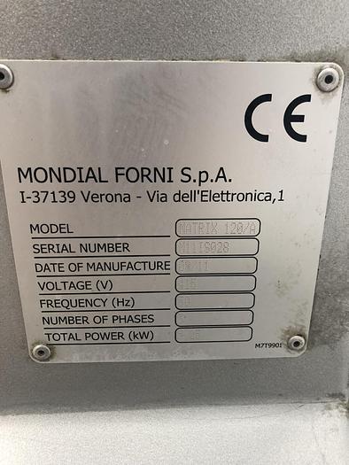 Used Mondial Forni Matrix 120/A