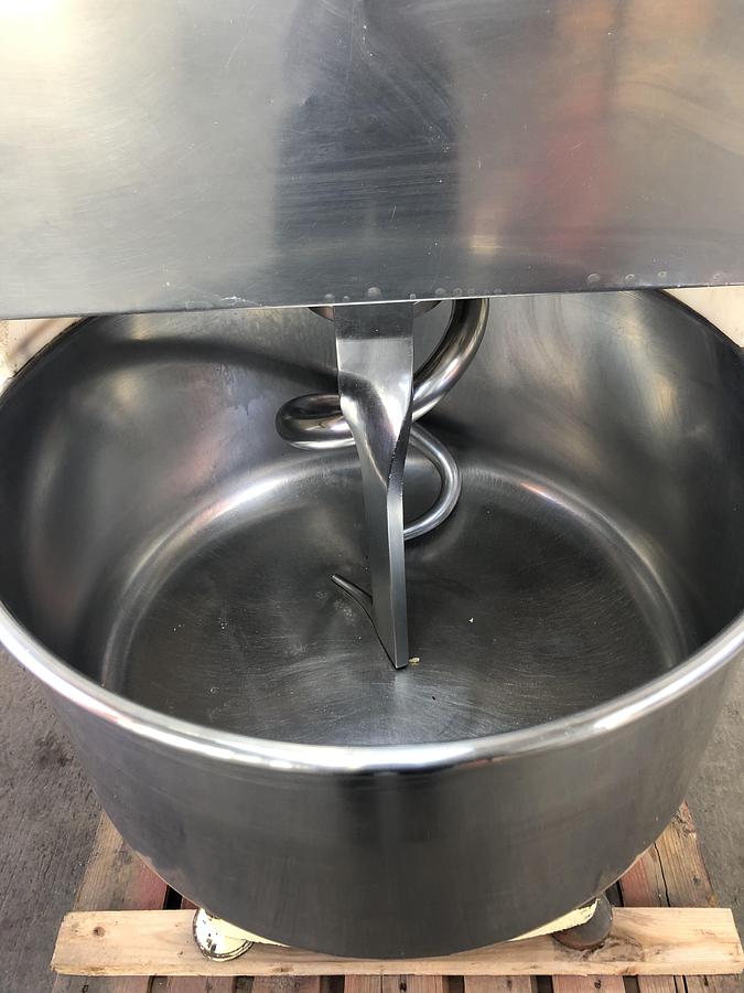 Used Kemper SP75, 120kg (dough capacity) Spiral Mixer, 2 speed, 2 timers