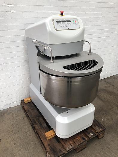 Used Mondial Forni Matrix 120/A, 120kg (dough capacity) Spiral Mixer, 2 speed, touch panel