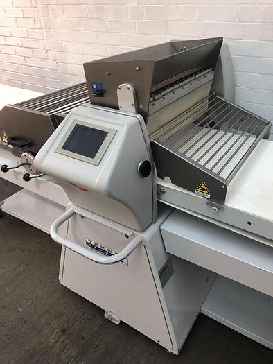 Used Tekno Stamap SFOGL IND. SM. PLUS 650 X 2000 V4CO 50/3 DT Pastry Sheeter
