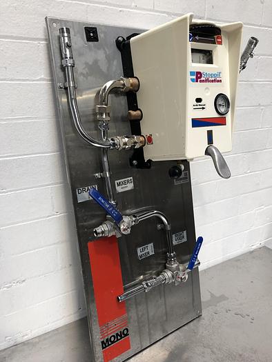 Used Mono Stoppil Water Meter on Back Board