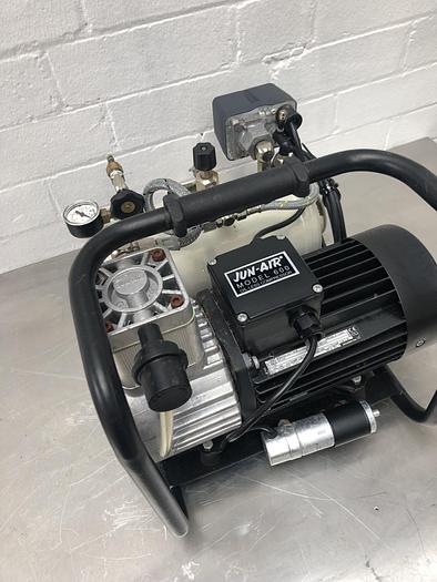Used Jun Air Model 600 Oil Less Air Compressor