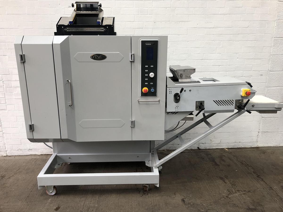 Used Artezen POCO 3.2SY TM, 2 pocket Roll Plant, with pinner and finger roll attachment, 20-120g