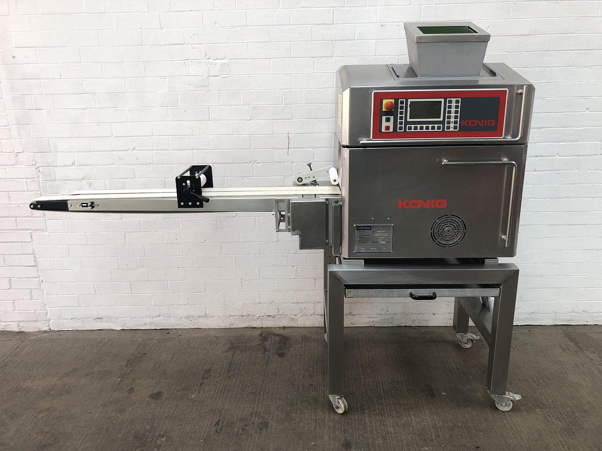 Used Konig Mini Rex 4000 2 pocket roll plant, Serviced and tested