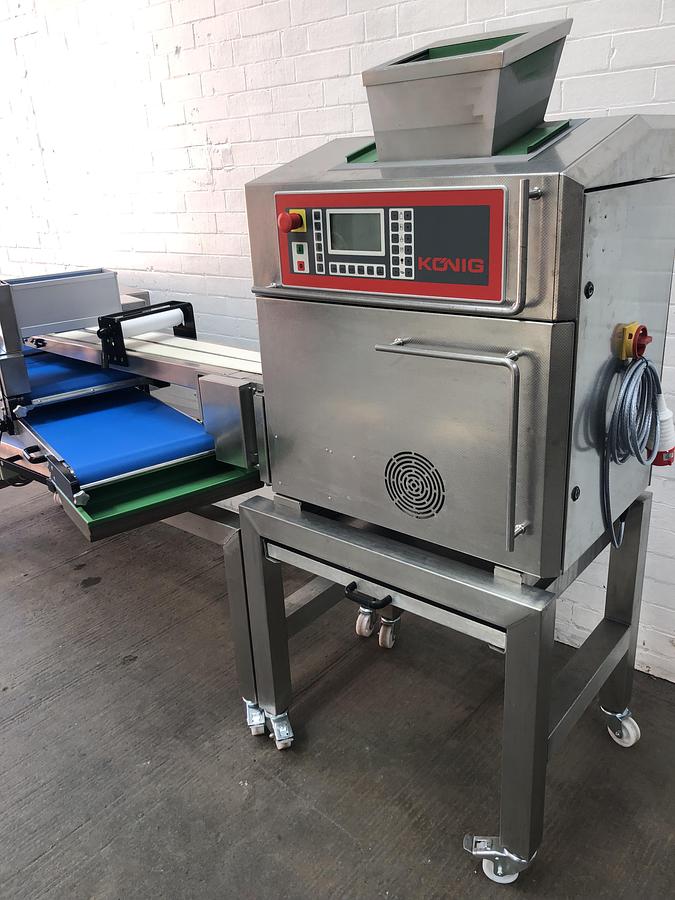 Refurbished Konig Mini Rex 4000, 2 Pocket Roll Plant with forming station, fully remanufactured, like new