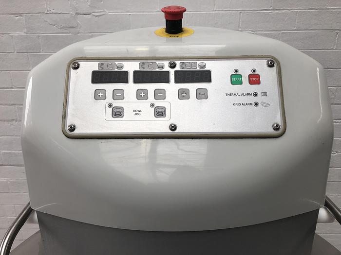 Used Mondial Forni Matrix 120/A, 120kg (dough capacity) Spiral Mixer, 2 speed, touch panel