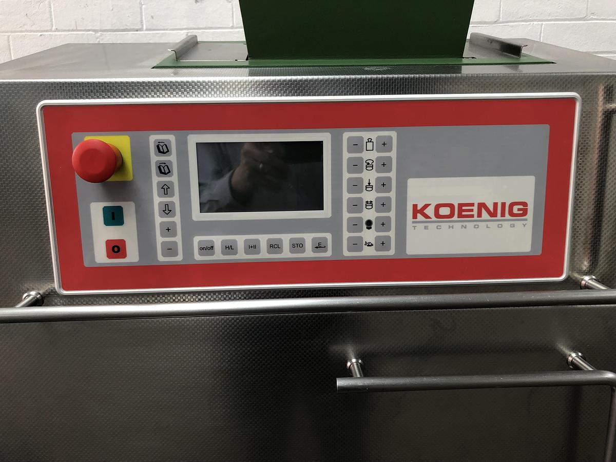 Refurbished Konig Mini Rex 4000, 2 Pocket Roll Plant with forming station, fully remanufactured, like new