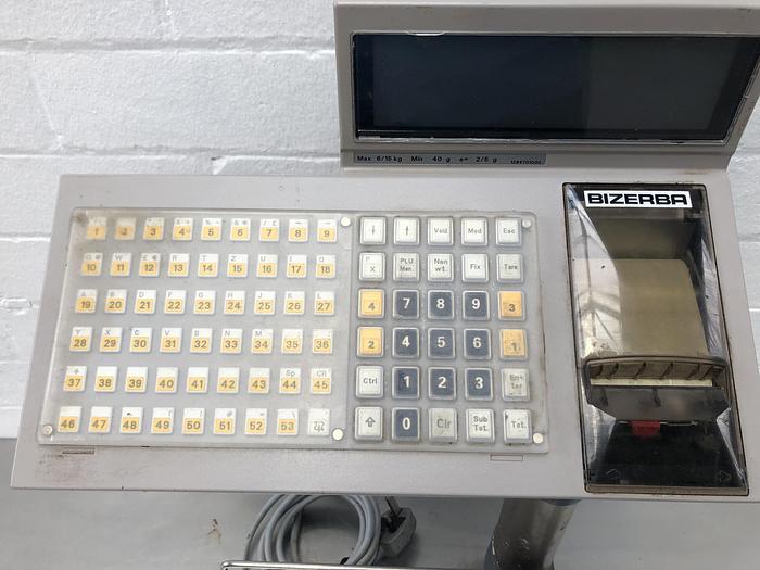 Used Bizerba Butchers Weighing Scales