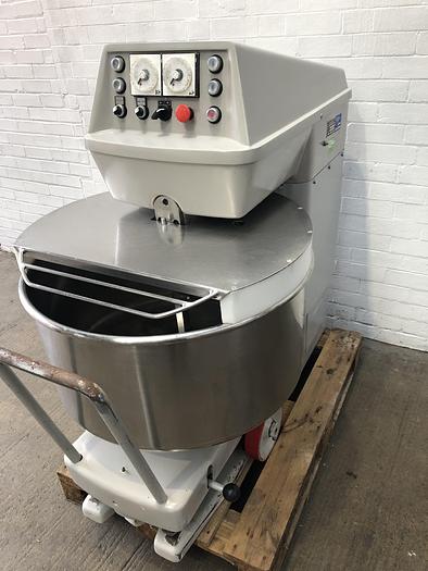 Used Kemper ST75A, 120kg (dough capacity) Spiral Mixer, 2 speed, 2 timers, supplied with 2 bowls