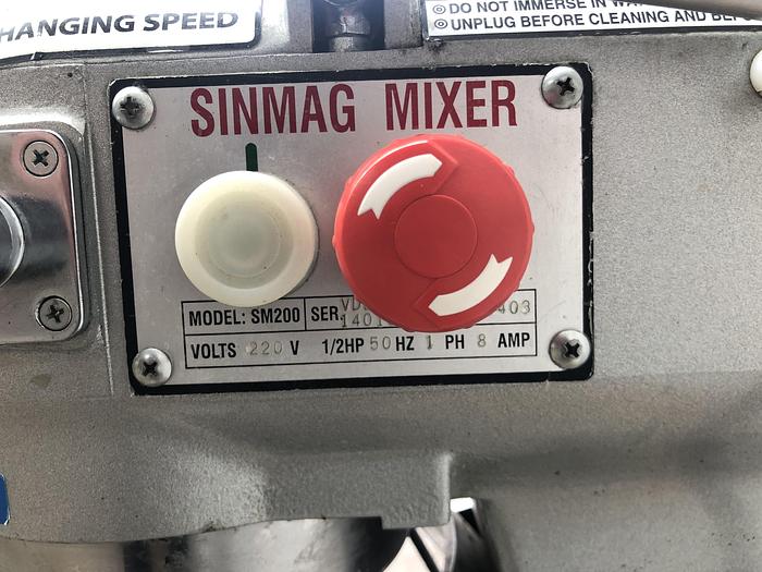 Used 2014 SINMAG SM200