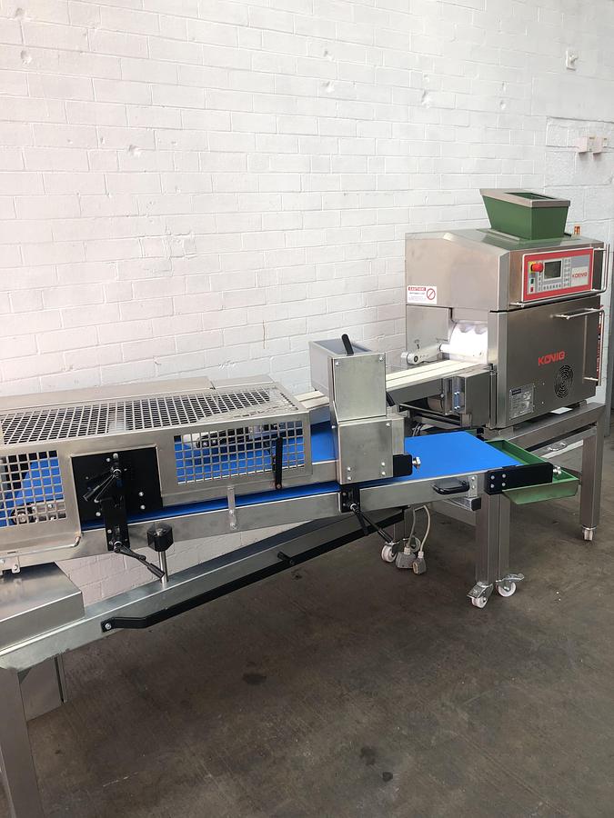 Refurbished Konig Mini Rex 4000, 2 Pocket Roll Plant with forming station, fully remanufactured, like new