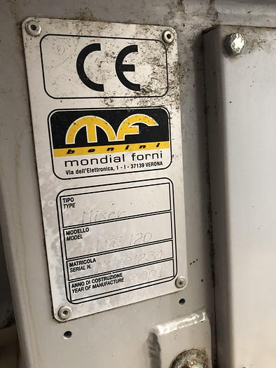 Used 2001 Mondial Forni ISE 120