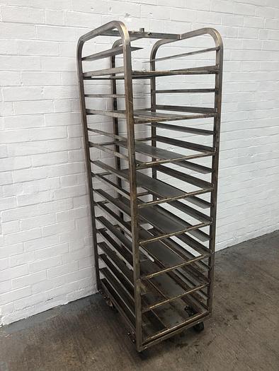 Used 18 x 30 16 Runner Revent Rack Oven Bakery Rack