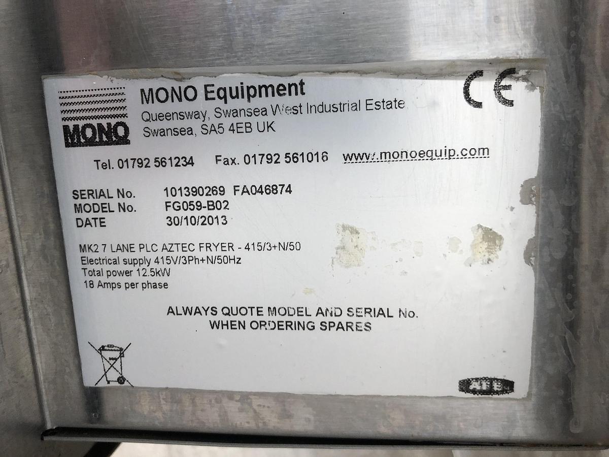 Used Mono Aztec Doughnut fryer