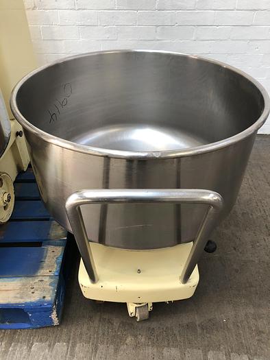 Used Kemper ST75A, 120kg (dough capacity) Spiral Mixer, 2 speed, 2 timers, supplied with 2 bowls