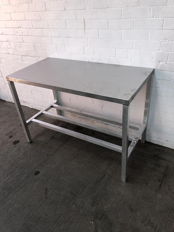 Used Stainless Steel Bakery Table 122cm x 61cm
