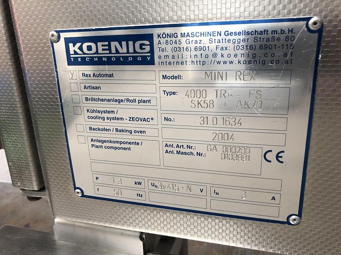 Used 2004 Koenig Mini Rex 4000