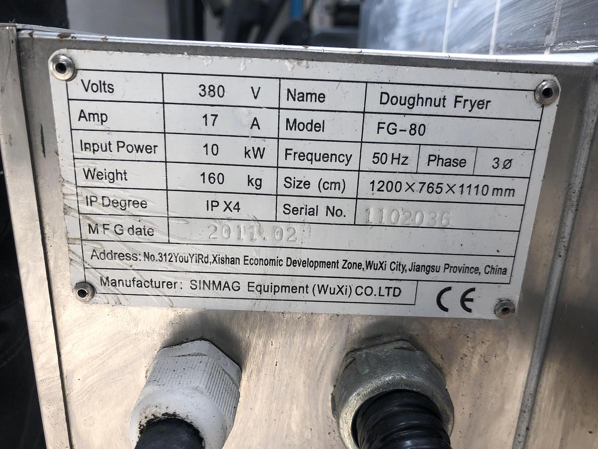 Used Sinmag Europe Submerge Automatic Fryer - 18" x 30" Trays