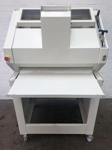 Used Mecnosud 30" Long French Stick/ Baguette Molder on Stand