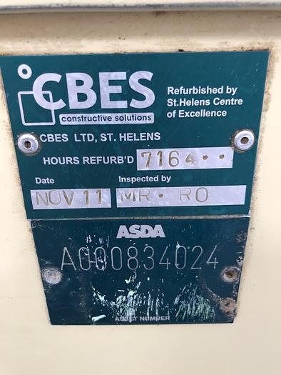 Used Kemper ST 75 A Removable Bowl Spiral Mixer