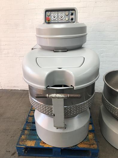 Used Mondial Forni ISE 120, 120kg (dough capacity) Spiral Mixer, 2 speed, 2 timers, supplied with 2 removable bowls