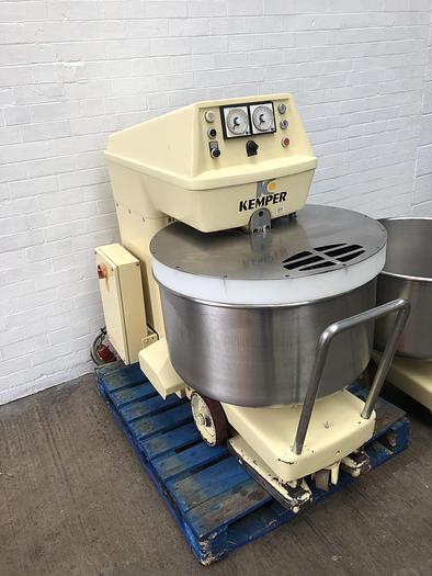 Used Kemper ST75A, 120kg (dough capacity) Spiral Mixer, 2 speed, 2 timers, supplied with 2 bowls