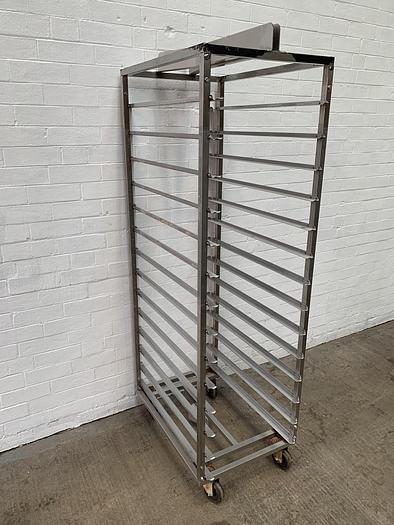Used 18" x 30" 14 Runner Stainless Steel Bonguard Oven Rack