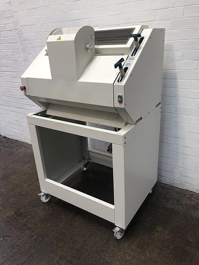 Used Mecnosud 30" Long French Stick/ Baguette Molder on Stand