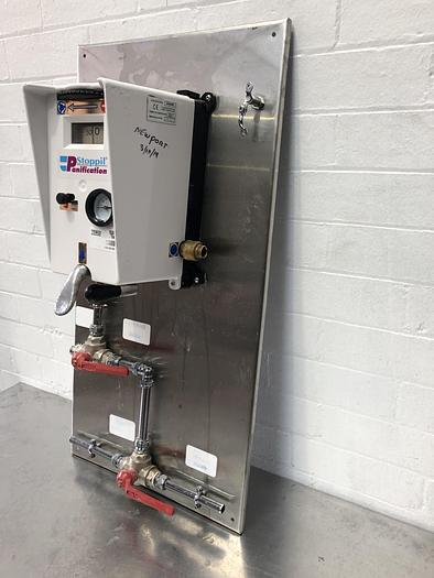 Used Mono Stoppil Water Meter on Back Board