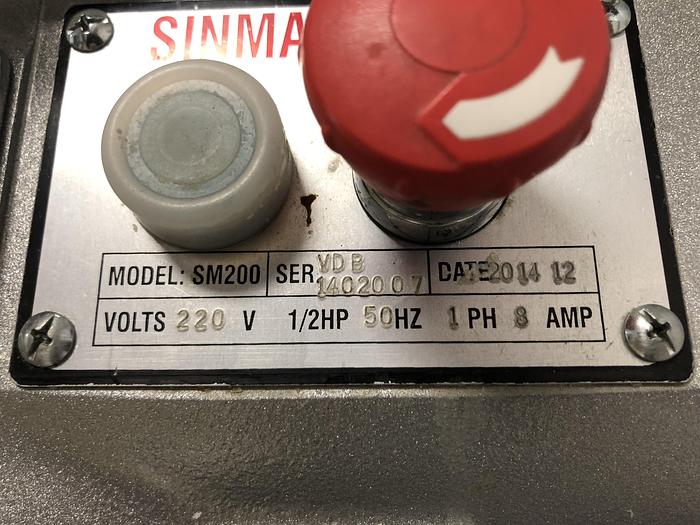 Used 2014 SINMAG SM200