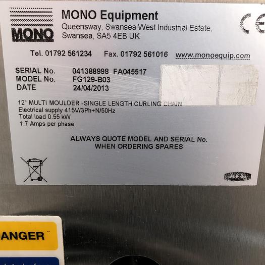 Used Mono 12" Multi Molder