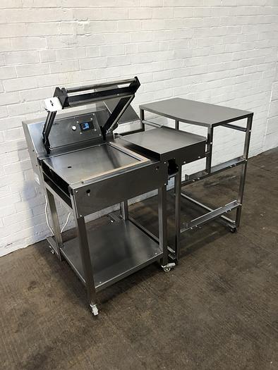 Used Bluebird Merlin L Sealer, 400mm x 400mm seal area