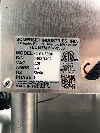 Used Somerset CDR-500F