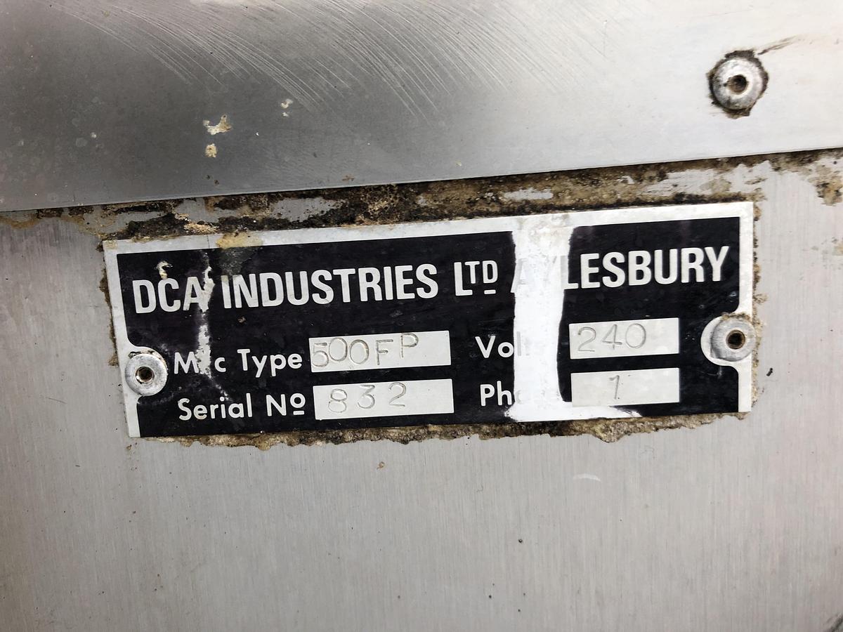 Used DCA 500 Half Tray Float Fryer - 18" x 15" Trays With Under Prover